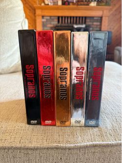 Sopranos Seasons 1-5 DVD sets