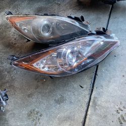 2010 2013 Mazda 3 Passenger Right Headlight 