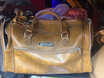 Vintage 1986 American Tourister Brown Travel Bag – Retro Overnight Carry-On