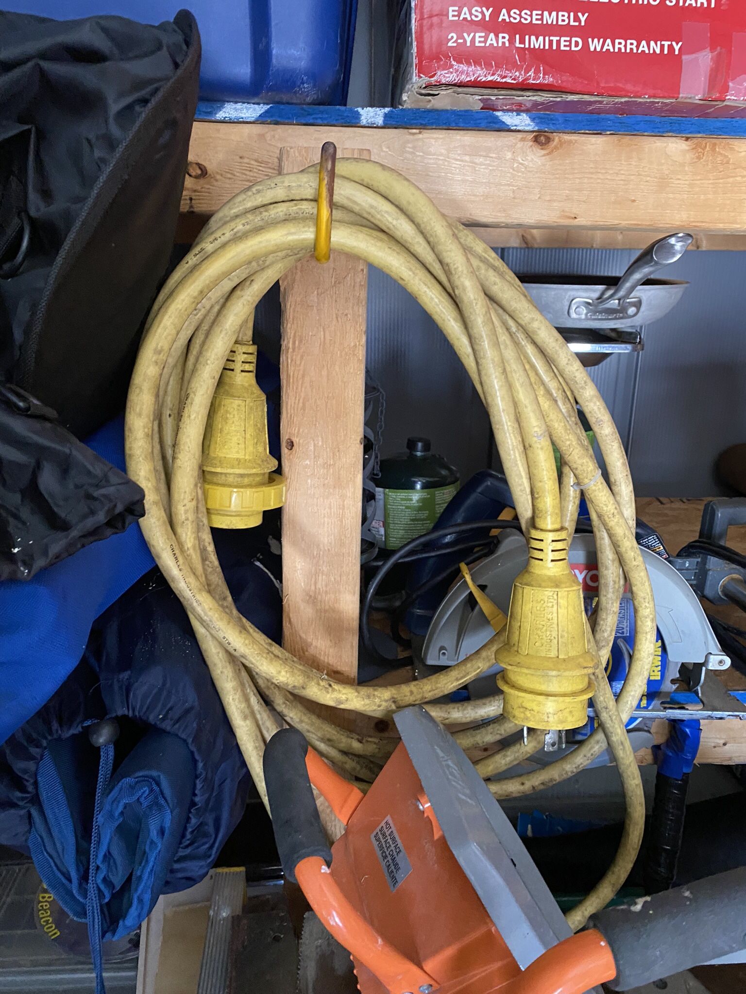30 Amp Connection Cable For Boat 