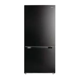 Vissani 30 in. 18.7 cu. ft. Standard-Depth Bottom Freezer Refrigerator in Black, Garage-Ready - R