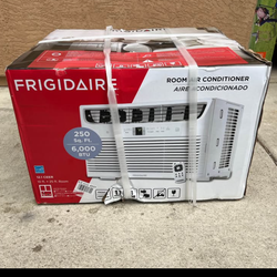 New frigidaire air conditioning 6000 btu new in the box asking $175