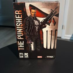 The Punisher PC Game (Marvel / THQ) – Complete Big Box – Flawless Discs – Rare
