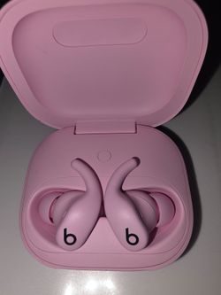 Pink Powerbeats Fit