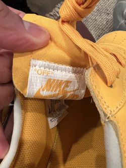 LeBron James Off-White™ Nike Air Force 1 Yellow