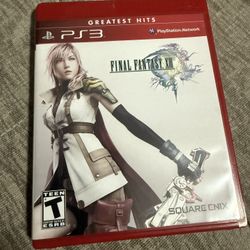 PS3 Final Fantasy XIII $15
