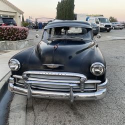 1950 A Chevy Deluxe 216 Eng. 3 On The Tree Starts Runs And Stops As It Should Great Car 