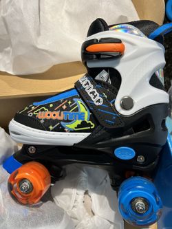 Brand New Light Up Roller Skates 13c-3y
