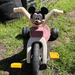 1988 Micky Mouse Play school Tricycle 