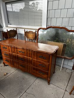 Solid Cherry Provincial Dresser