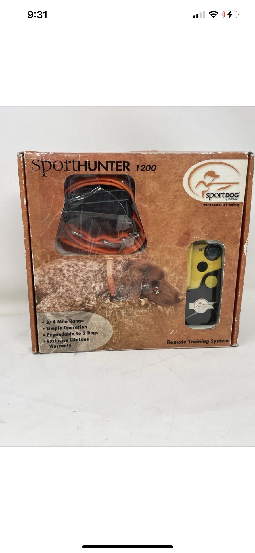Remote Dog Training System, Sportdog by PetSafe, SportHunter 1200 Sd-1200