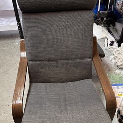 IKEA Poang Relaxation Chair And Ottoman