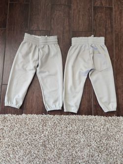Youth Grey Xsmall Baseball ¾ Pants