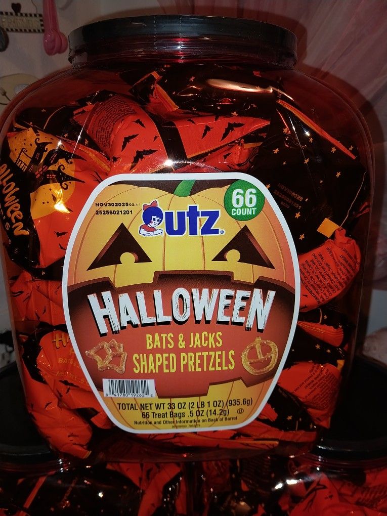 Halloween Pretzels Indiviual Bags