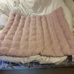 Dorm Cushioned Pink Head Board