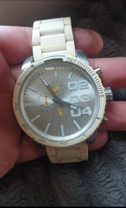 Diesel DZ4253 Advanced White Chronograph Watch