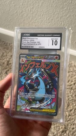 Pokemom: Cgc 10 Mega charizard X promo