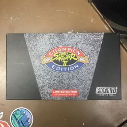 Street Fighter Champion Edition Ar Enhanced Pin Set
