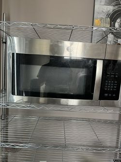 Brand New Stainless Steel Microwave – $150