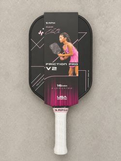 RPM Friction Pro V2 Pickleball Paddle - 16mm