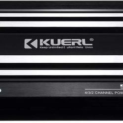 Car Stereo Audio Amplifier 5800W 4 Channel Car Amplifier Aluminum Alloy Powerful Audio Subwoofer Vehicle Power Stereo Amp