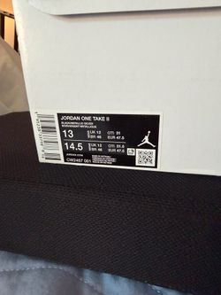 Jordan I take II size 13