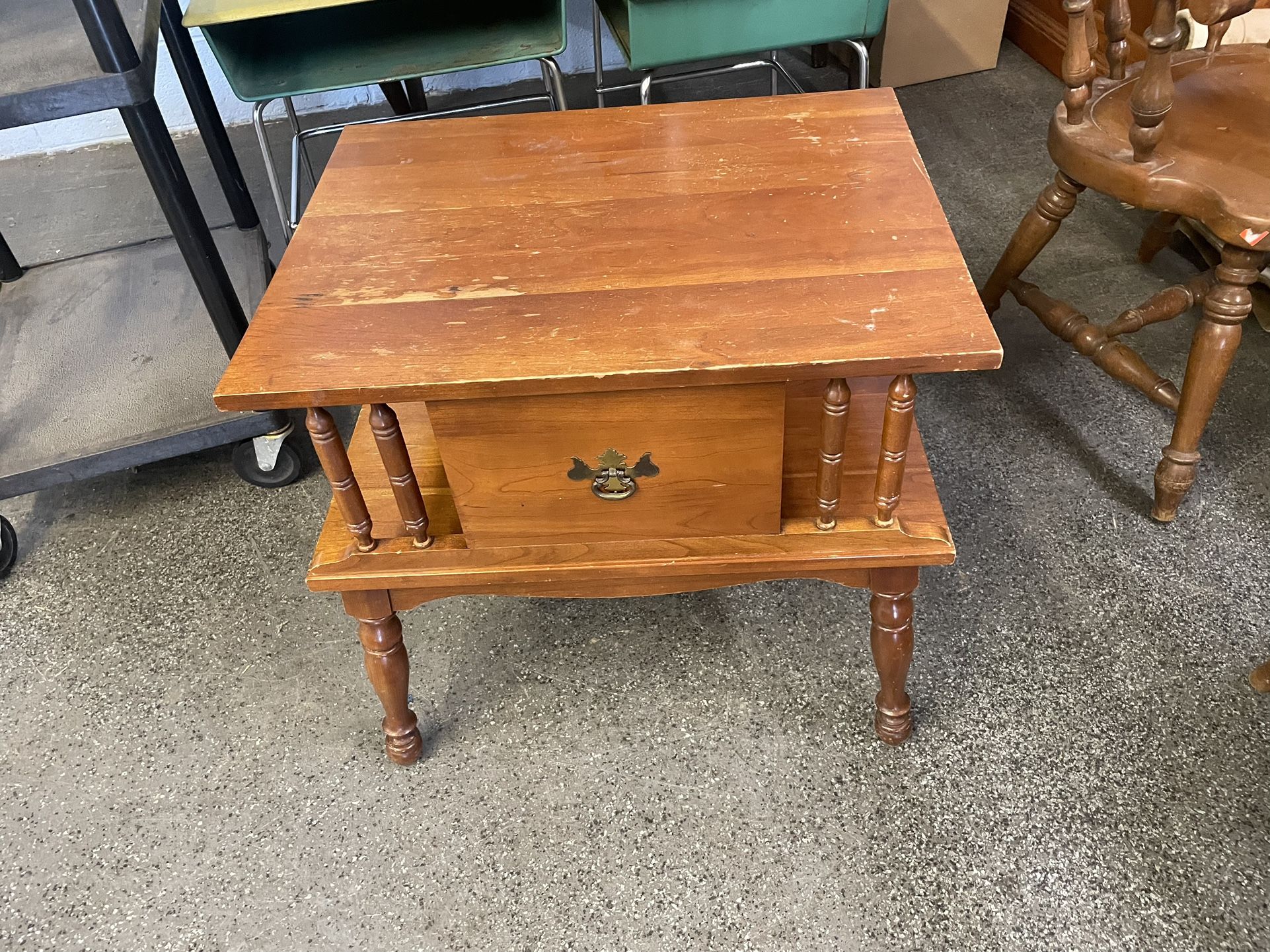 vtg end table