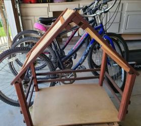 Wooden Nativity Stable