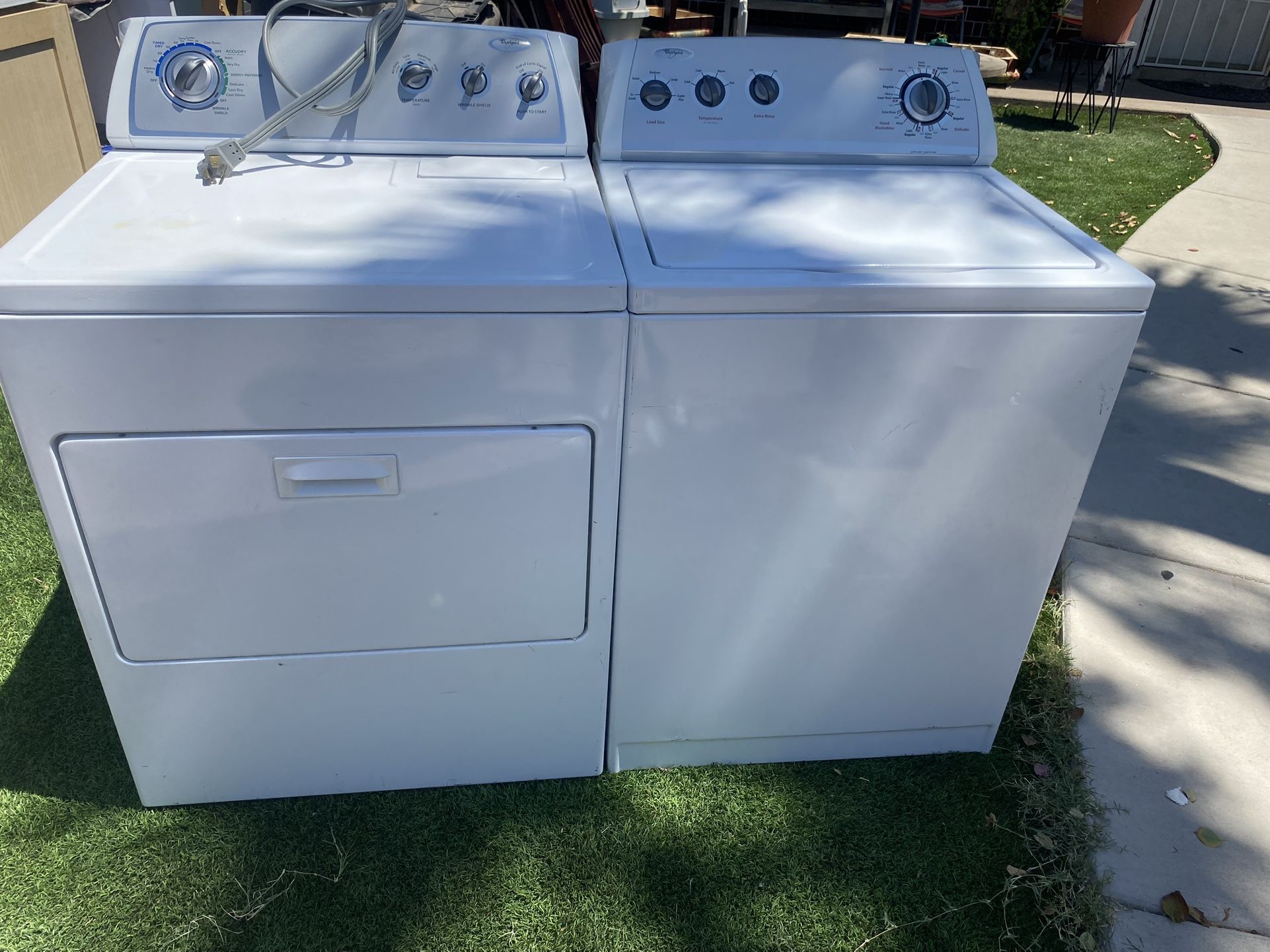 Washer And Dryer