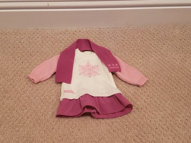 American Girl Winter Sweater Dress