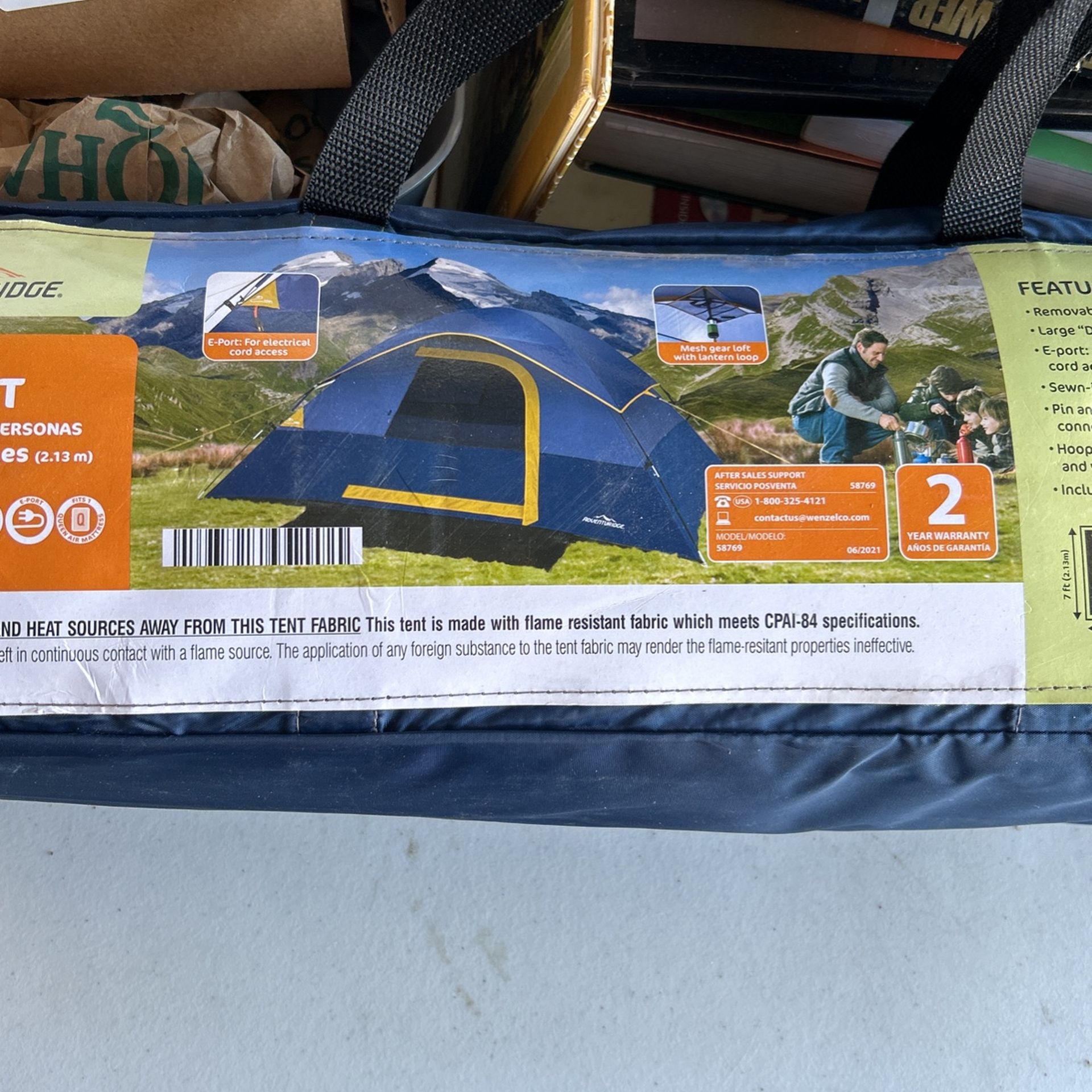 4 Person Dome Tent 9x7 Adventuridge