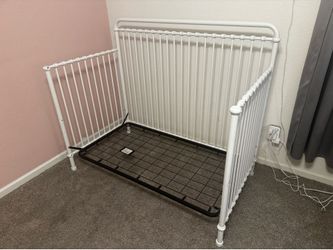 Namesake Winston 4-in-1 Metal Baby Crib