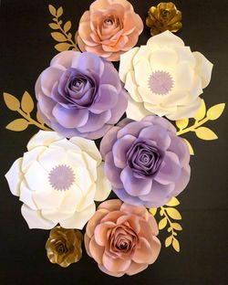 Paper Flowers - Flores de Papel - Birthday Decor - Bridal & Baby Shower Decor