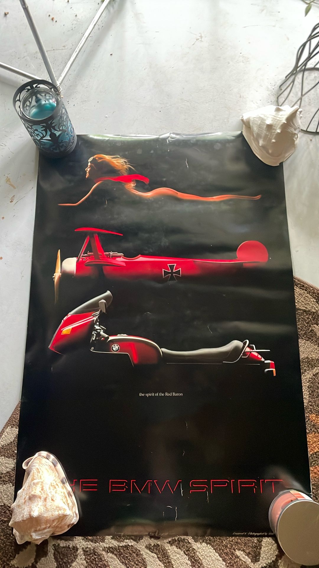 1984 Rick McBride the BMW spirit poster - $100