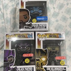 Black panther Funko Lot