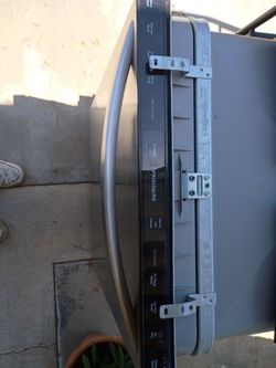 Free Frigidaire stainless dishwasher