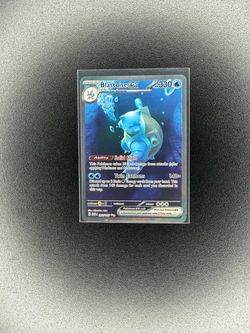 Blastoise ex Pokémon Card 200/165
