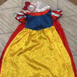 Girls Snow White Costume Sizes 7-8, 9-10