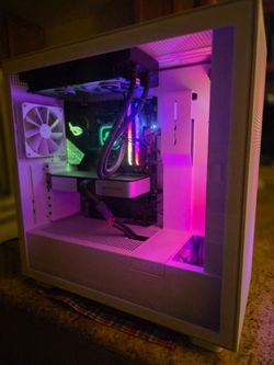 Custom Gaming PC | Intel i9-9900K | RTX 3060 Ti | 32GB RAM | NZXT White Case