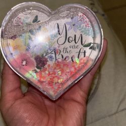 Snow Globe Heart 
