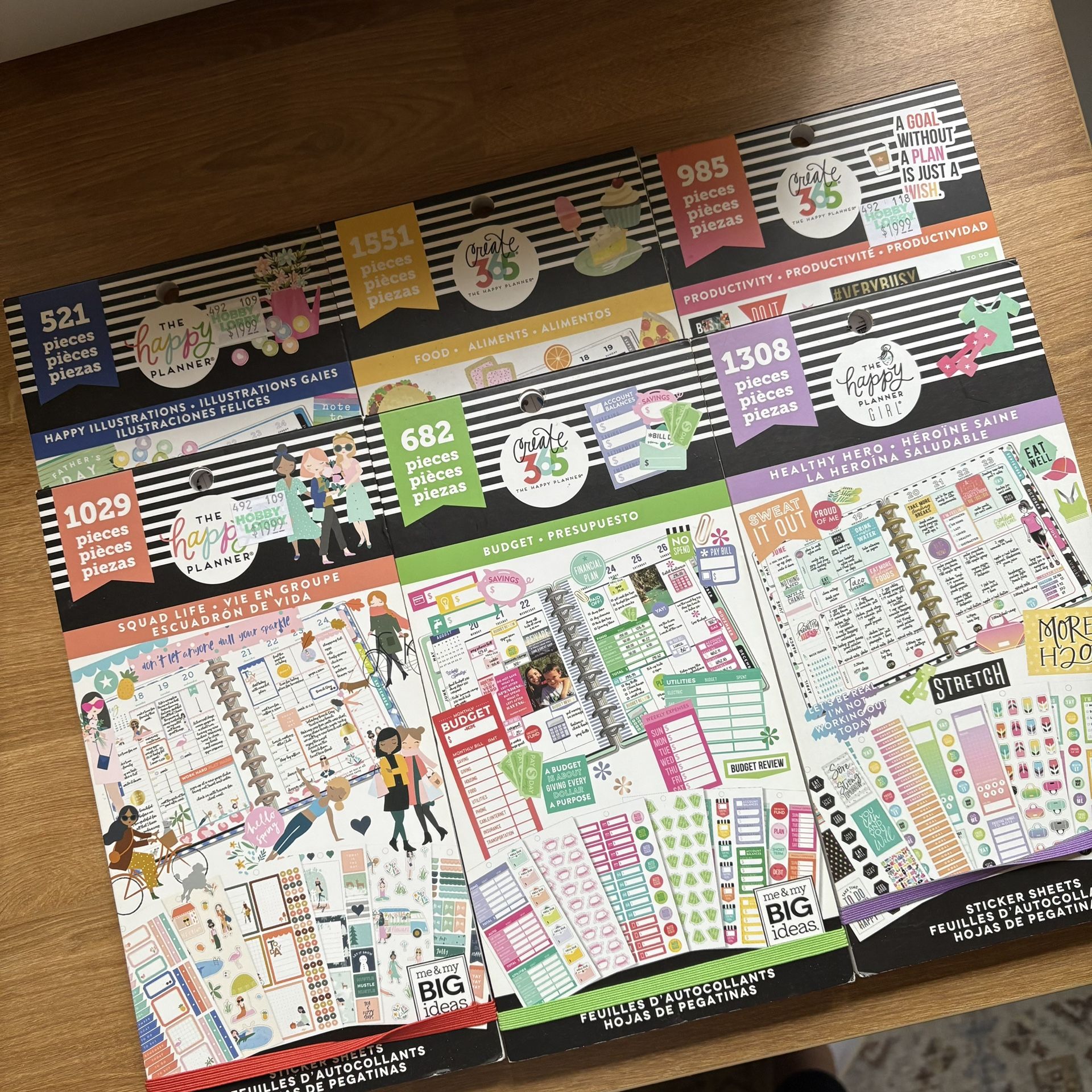 Happy Planner Sticker Books
