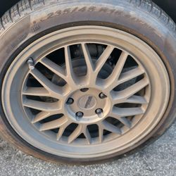 KATANA KR06wheels with Pirelli tires 235/45R18