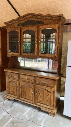 VINTAGE HUTCH CABINET