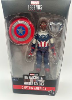 Marvel Legends Sam Wilson Captain America 6 inch Action Figure Collectible Toy