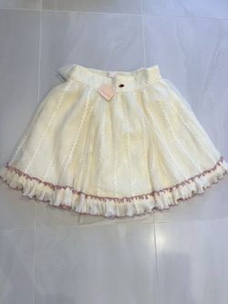 Cream color skirt (Size 0)