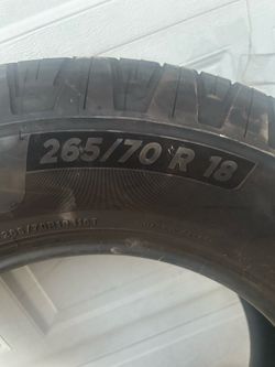 Michelin LTX Trail tire Size 265/70R18