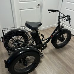 Geemax Electric Tricycle for Adults, 20’’ 350W - Black 