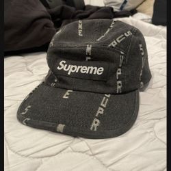 Supreme Jacquard Camp Cap