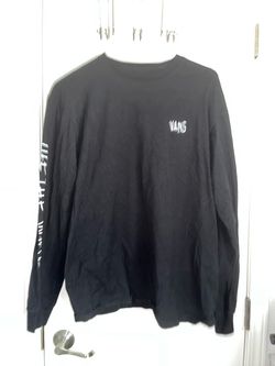Vans Black Long Sleeve Graphic Shirt