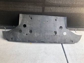 Tesla Model S front under tray